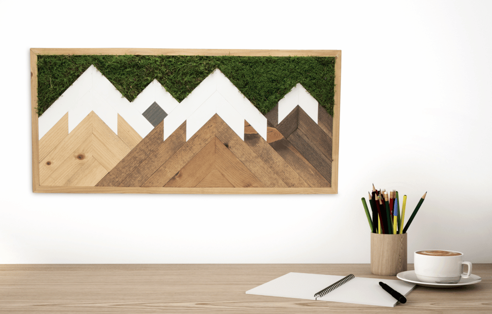 Moss Pure live moss frame living moss living wall moss art