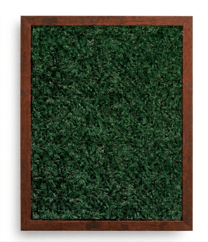 Live Moss Wall in Brown