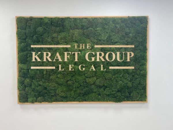Custom business sign custom sign with logo for office space in office design