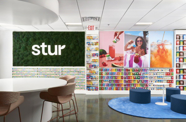 Biophilic design in corporate office.