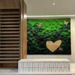 Moss Pure and the Ronald McDonald House of Atlanta Collaborated on a Stunning Live Moss Wall and Air Filter at New Innovation Center at Arthur M. Blank Hospital in Atlanta, Georgia.