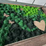 Moss Pure and the Ronald McDonald House of Atlanta Collaborated on a Stunning Live Moss Wall and Air Filter at New Innovation Center at Arthur M. Blank Hospital in Atlanta, Georgia.