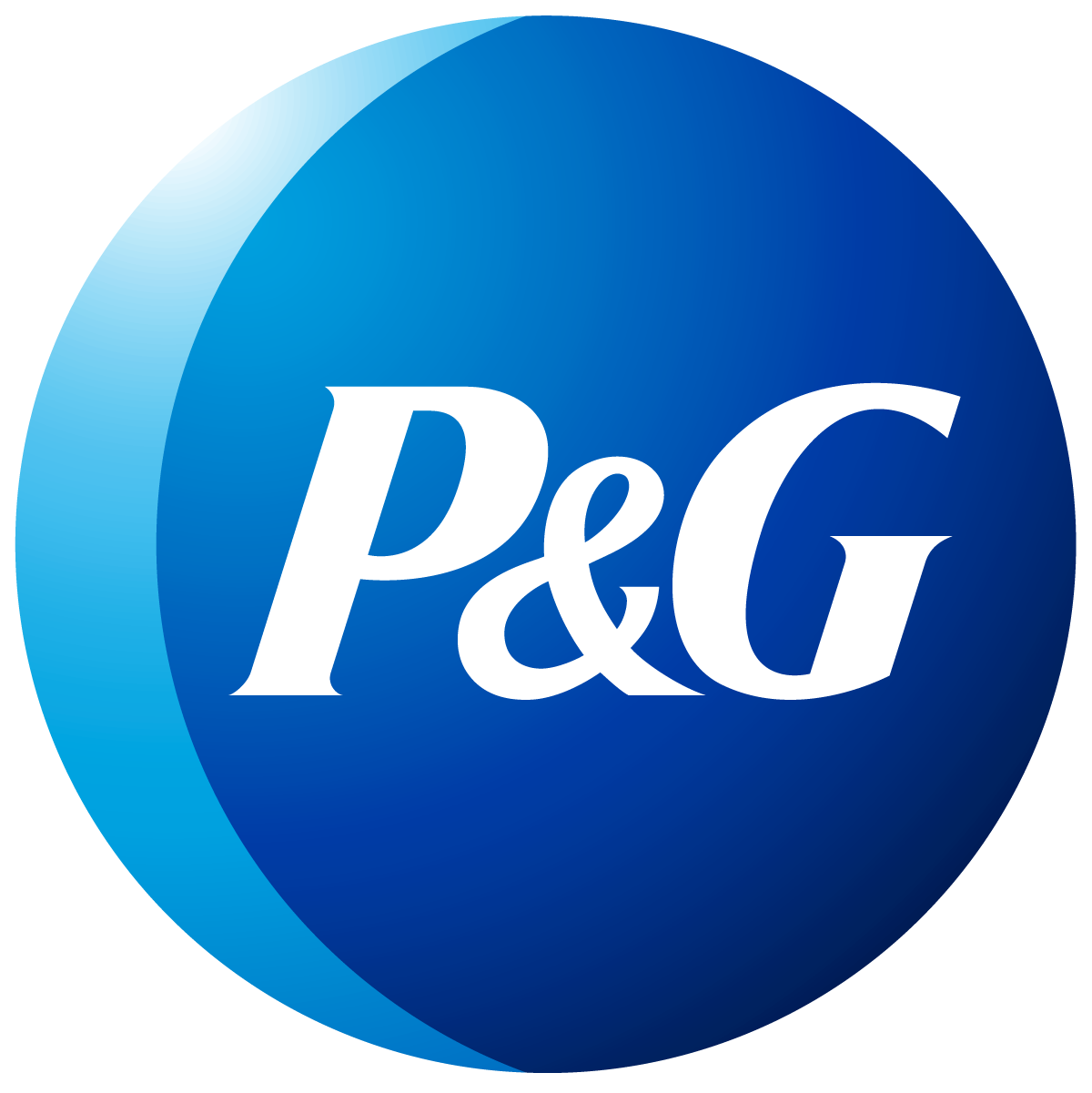 The logo of Procter and Gamble.